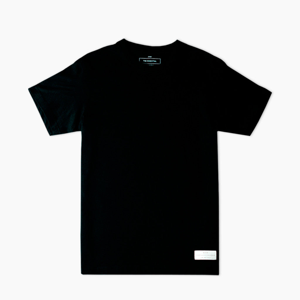 T-Shirt • Plain Black | EVIN